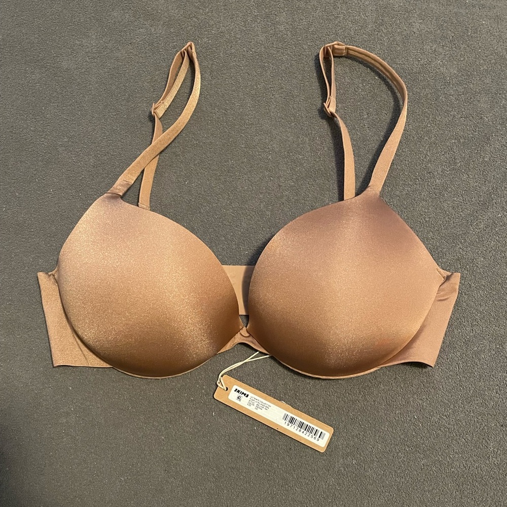 NWT Skims Ultimate Collection Push Up Bra - 32C Sienna